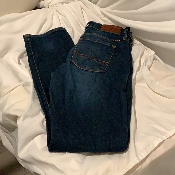 Lucky Jeans Women’s Sofia Straight Dark Blue Size 6 Regular. 32" inseam - Picture 7 of 7